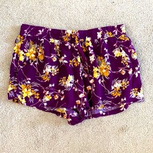 Floral shorts
